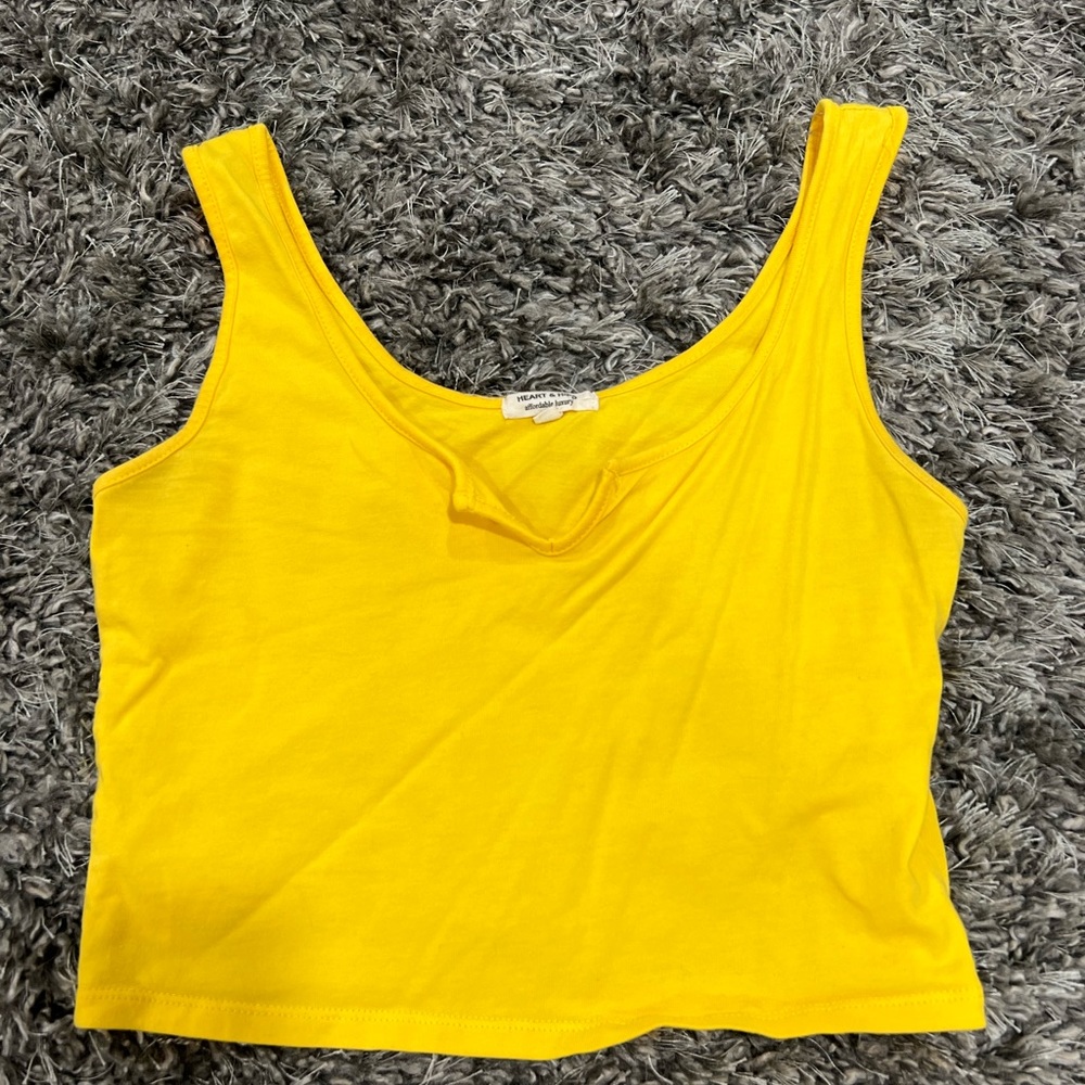 Yellow Tank Top
